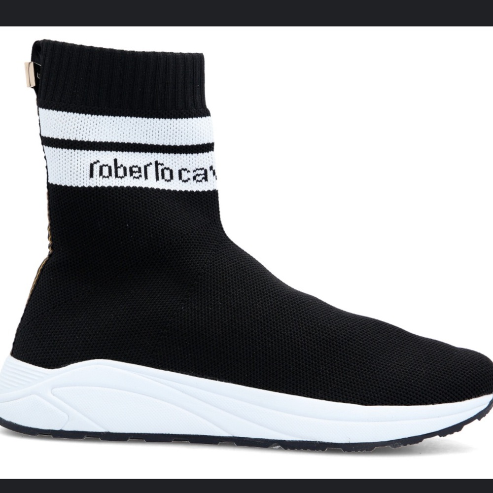 Roberto Cavalli Sport Sock Sneakers Designer Shoes